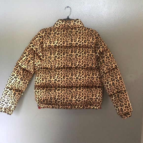 Leopard Print Miami Heat Puffer - Picture 2 of 7
